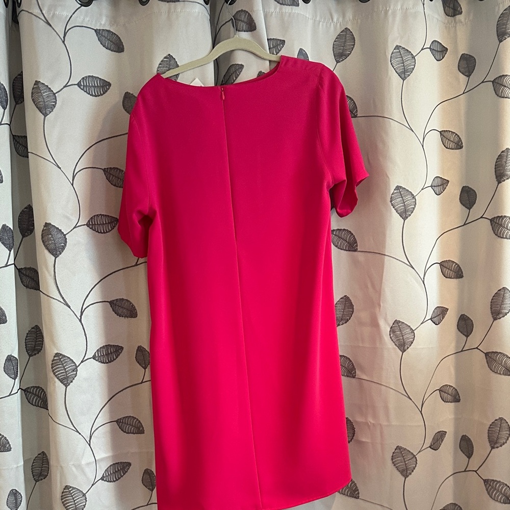 Vibrant PinkCaroline Rose  Short Sleeve Dress - Picture 4 of 4